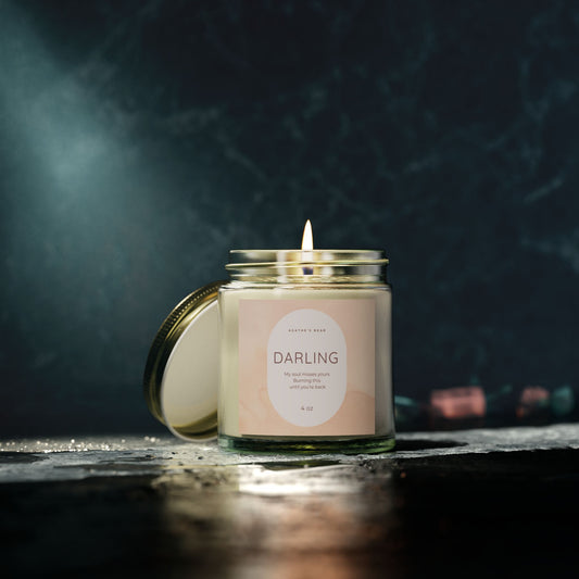 DARLING

My soul misses yours burning this until you're back🧸Clear Jar 4oz